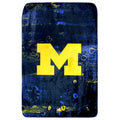Super Soft Flannel Michigan Wolverines Sublimated Soft Throw Blanket, 42" x 60" - Cozy Fleece Throw Blanket for Couch & Bed - Default Title