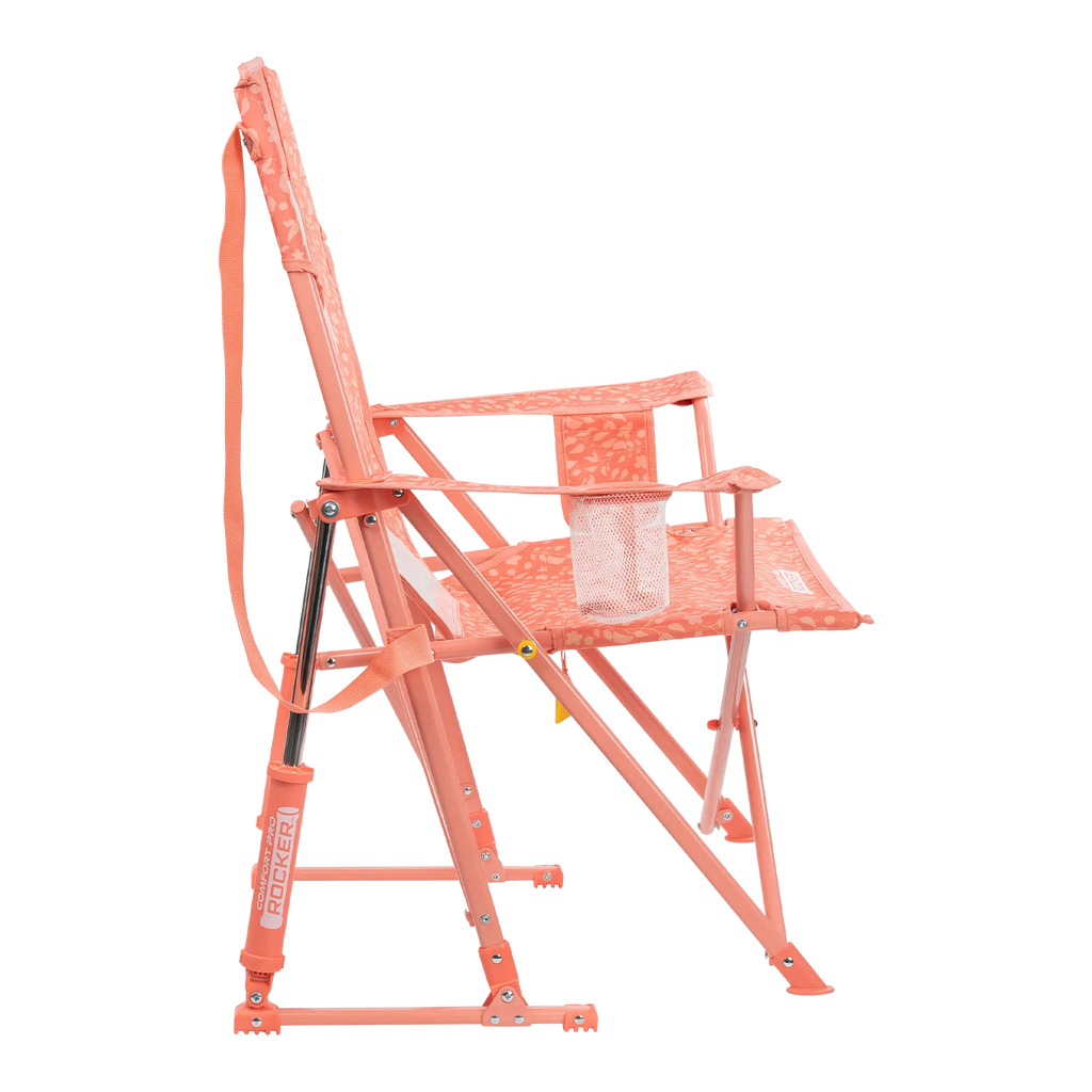 Smooth Motion Comfort Pro Rocker - Choice 375 - Patented Spring-Action Rocking Chair for Camping Detail
