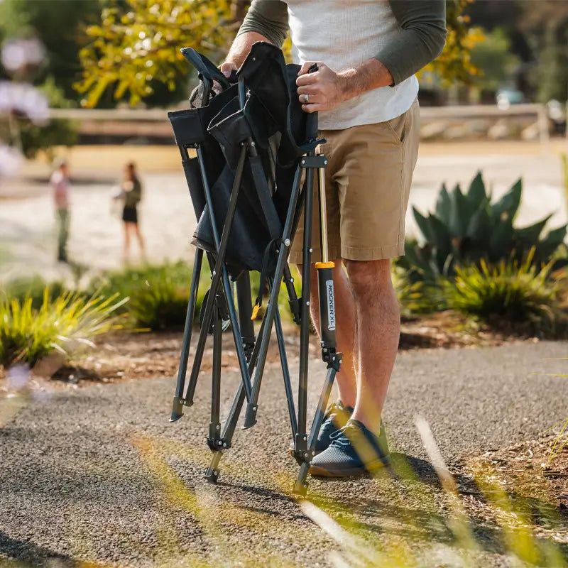 Heavy-Duty Freestyle Comfort Pro Rocker XL - Choice 107 - Freestyle Rocker Portable Outdoor Folding Chair Detail