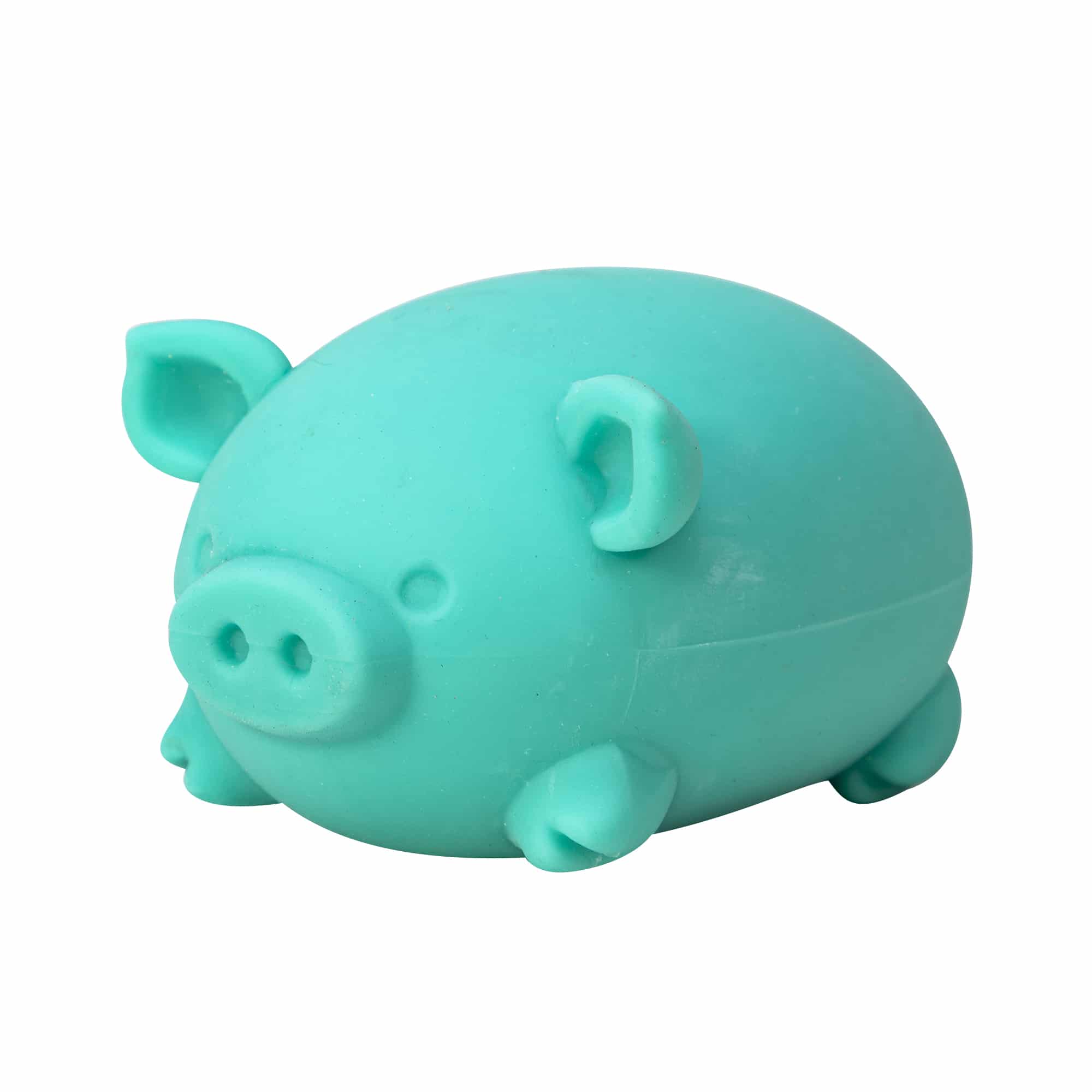 Cute Collectible NeeDoh Dig’ It Pig | Select Velvet Canopy - Dino Character Malt-Gel Filled Sensory Glob Detail