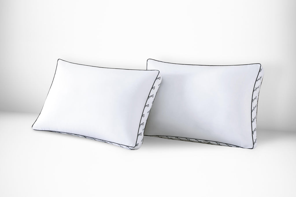 Fluffy Shredded Cozy Gusseted Bed Pillow Standard, White - Orthopedic Shredded Foam Bed Pillow Set - Default Title