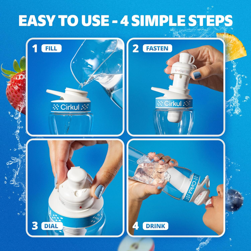 Zero-Calorie GoSip 6-Pack Variety Pack CB6Q - Zero-Calorie Multi-Flavor Sip Pods for Water Bottle Detail