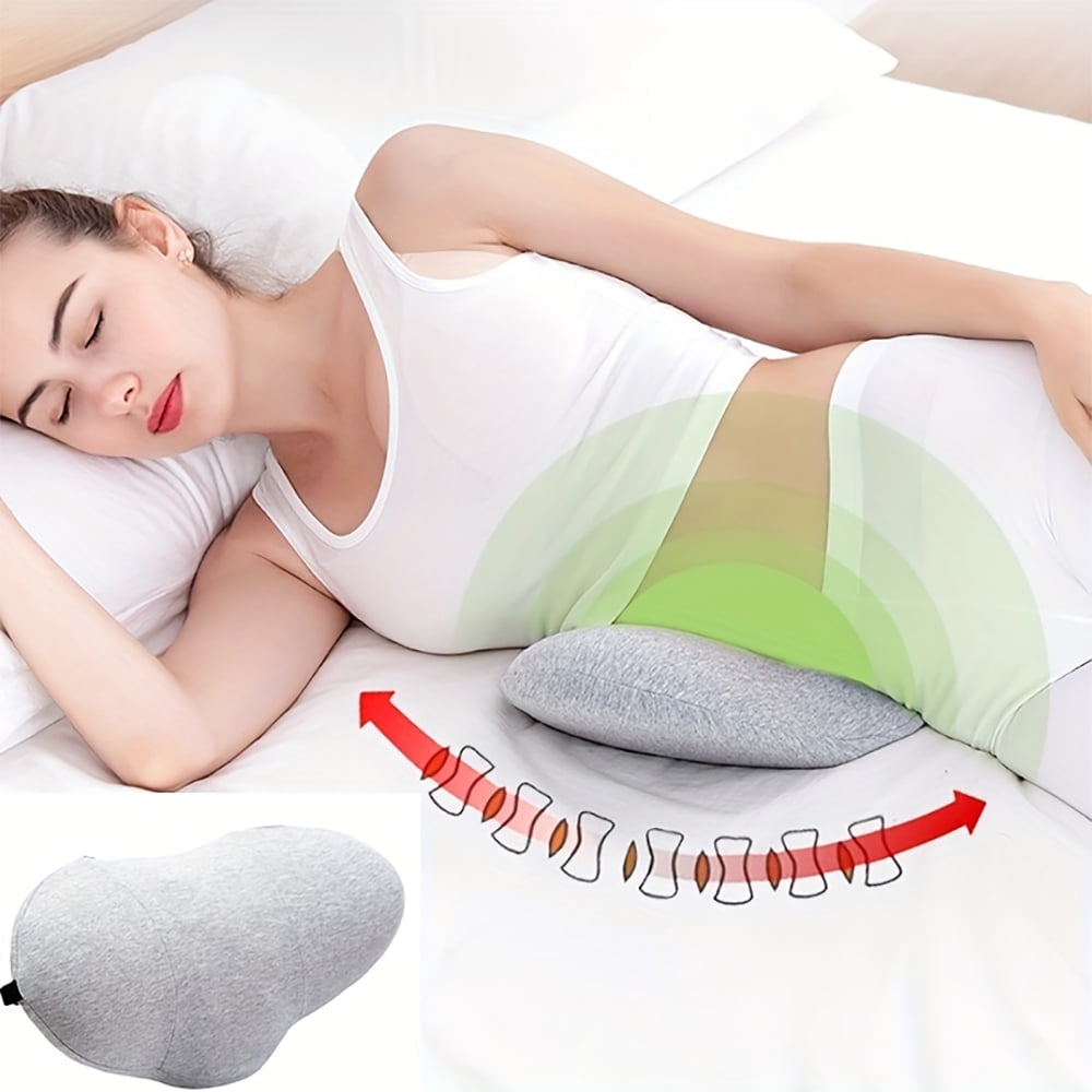 Orthopedic Support Effective Support Adult Breathable Lumbar Bed Pillow, Soft, 1 Pack - Ergonomic Memory Foam Pillow for Neck Pain Support - Default Title