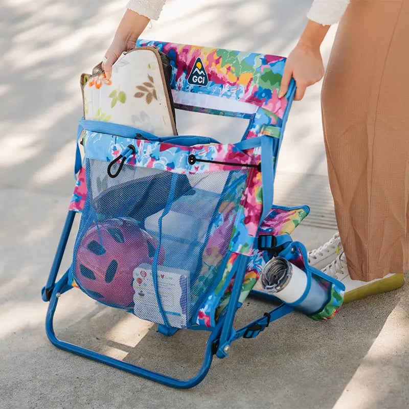 Low-Profile Everywhere Chair 2 - Choice 656 - Portable Heavy-Duty Low Boy Chair for Ocean Side Detail