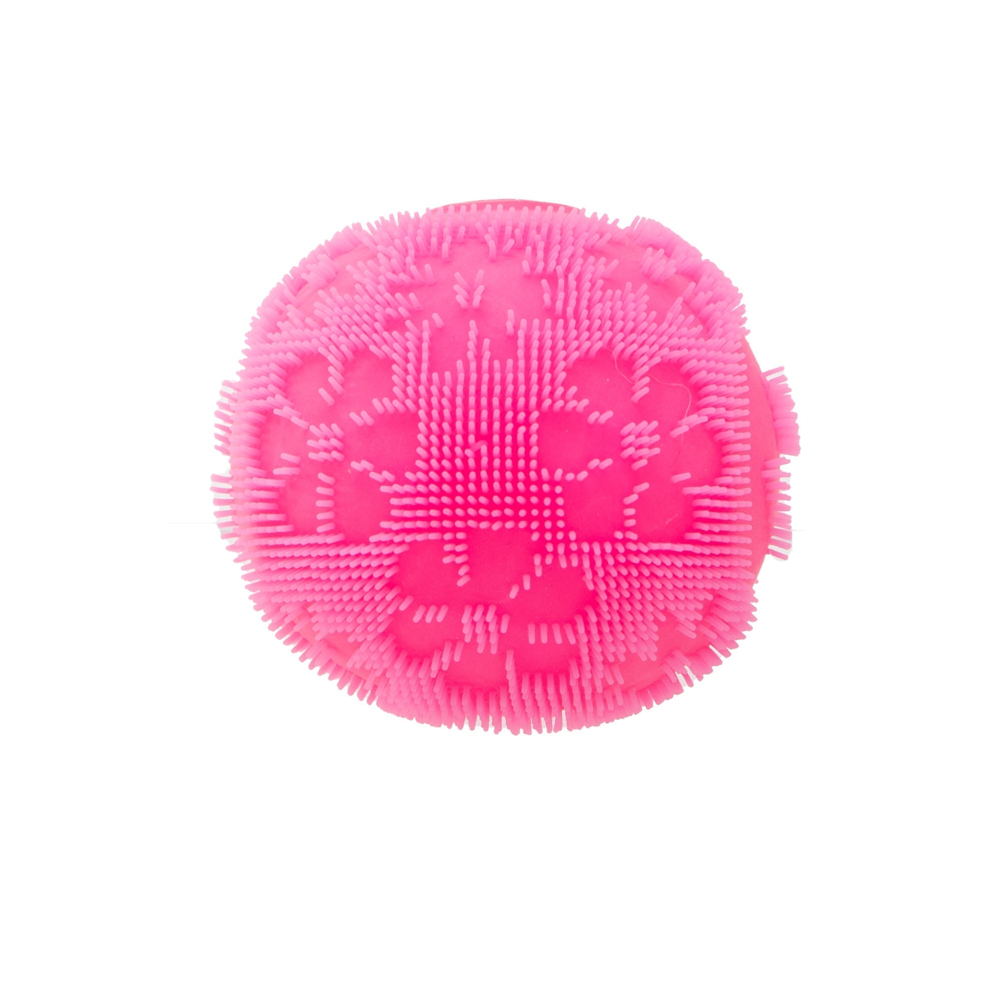 Textured Sensory NeeDoh Fuzz Ball Flower Power | Signature Elm Point - Fuzzy Flocked Textured Sensory Fidget Ball Detail