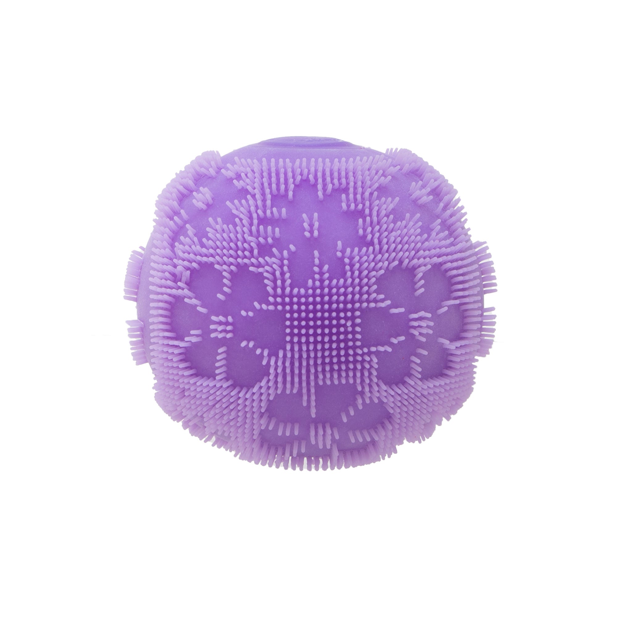 Textured Sensory NeeDoh Fuzz Ball Flower Power | Signature Elm Point - Fuzzy Flocked Textured Sensory Fidget Ball Detail