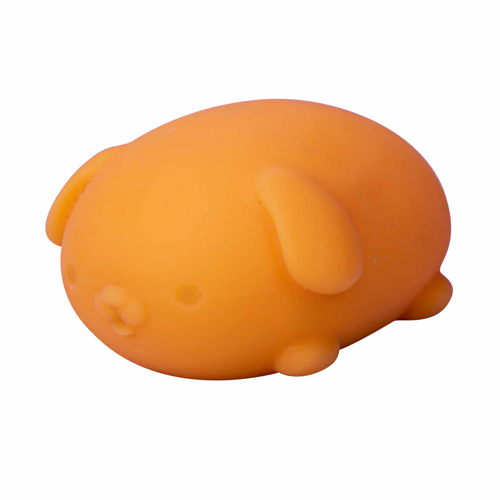 Cute Collectible NeeDoh Funky Pup | Collection Canyon Shore - Collectible Shaggy Monster Squishable Toy Detail