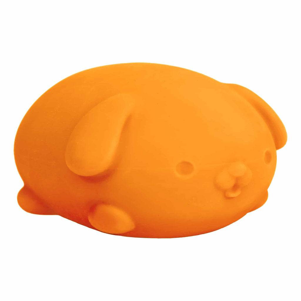 Cute Collectible NeeDoh Funky Pup | Collection Canyon Shore - Collectible Shaggy Monster Squishable Toy Detail