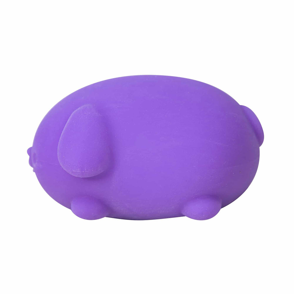 Cute Collectible NeeDoh Funky Pup | Collection Canyon Shore - Collectible Shaggy Monster Squishable Toy Detail