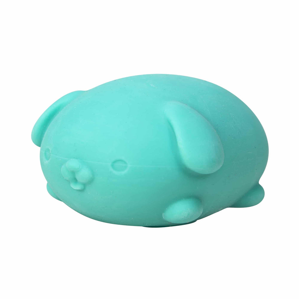 Cute Collectible NeeDoh Funky Pup | Collection Canyon Shore - Collectible Shaggy Monster Squishable Toy Detail