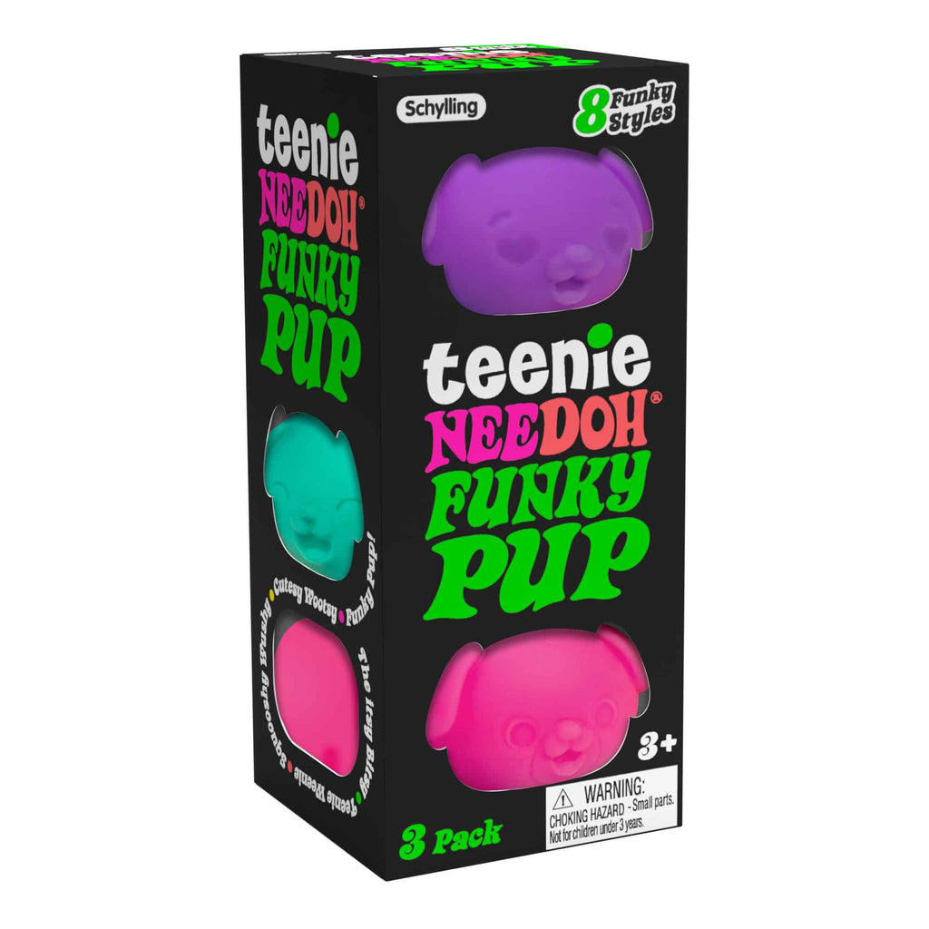 Teeny-Tiny Teenie NeeDoh Funky Pup | Edition Copper Bloom - Collectible Teenie Tiny Fidget Balls for Kids - Default Title
