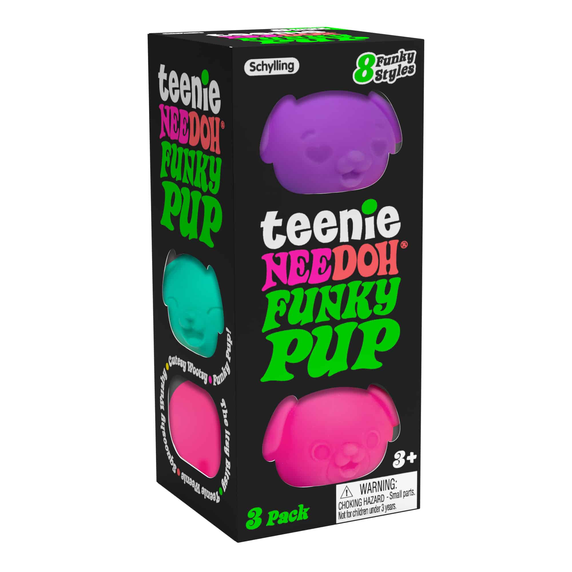 Teeny-Tiny Teenie NeeDoh Funky Pup | Edition Copper Bloom - Collectible Teenie Tiny Fidget Balls for Kids - Default Title