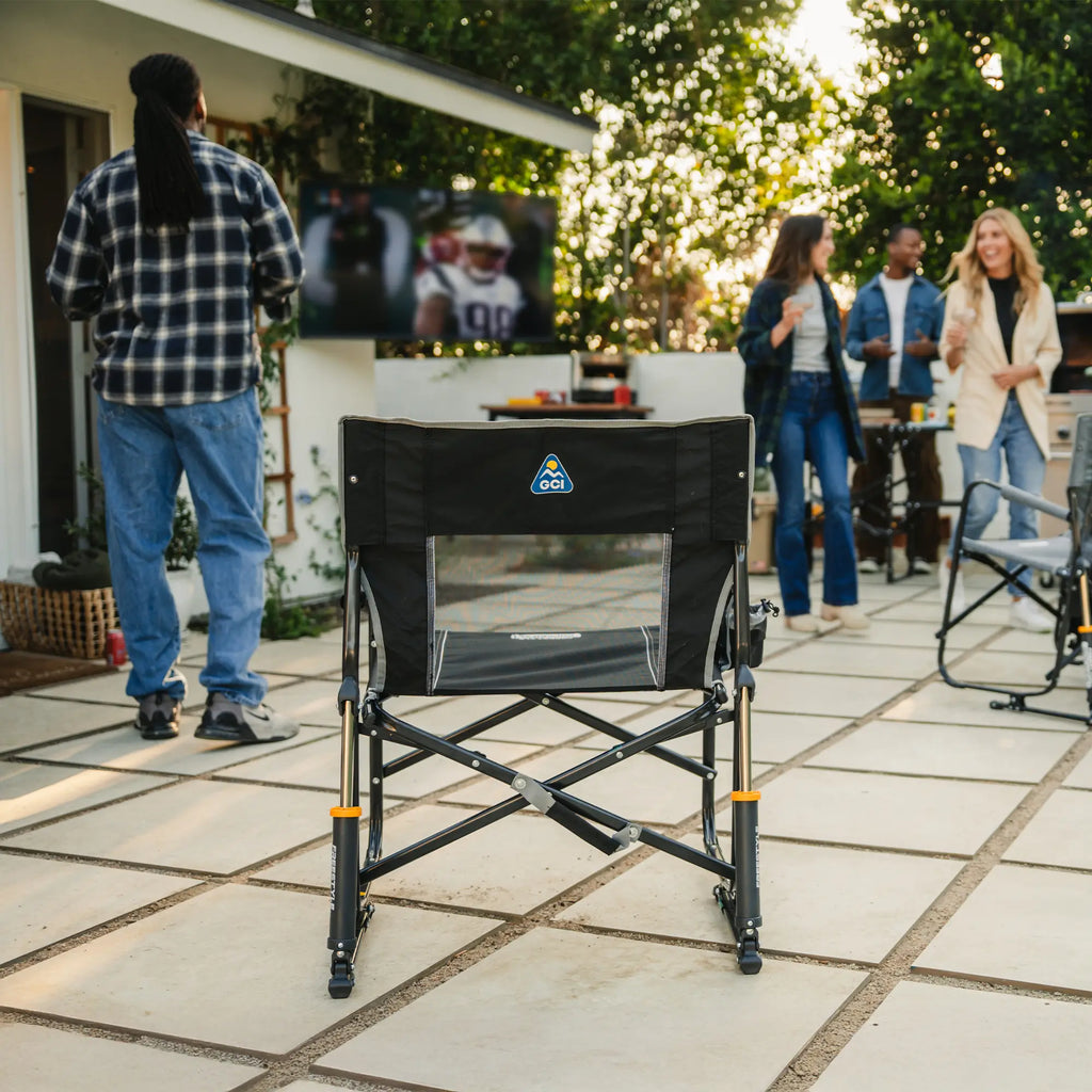 Smooth Motion Freestyle Rocker - Choice 711 - RoadTrip Rocker Smooth Motion Camp Chair Detail