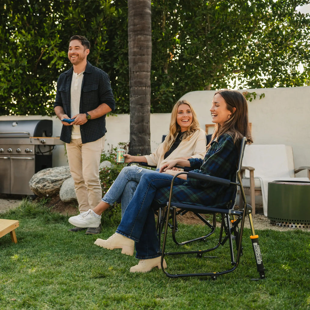 Smooth Motion Freestyle Rocker - Choice 711 - RoadTrip Rocker Smooth Motion Camp Chair Detail