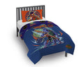 Hypoallergenic Cloud 2 Piece Twin/Full Kids Reversible Comforter and Pillowcase Bedding Set, Multicolor,Twin/Full - All-Season Down Alternative Comforter Insert - Default Title
