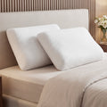 Hotel Collection Memory Foam Pillow for Sleeping, Gel Cooling Bed Pillow with Breathable Mesh and Washable Cover for Back and Side Sle... - Hotel Quality Plush Sleeping Pillows - Default Title