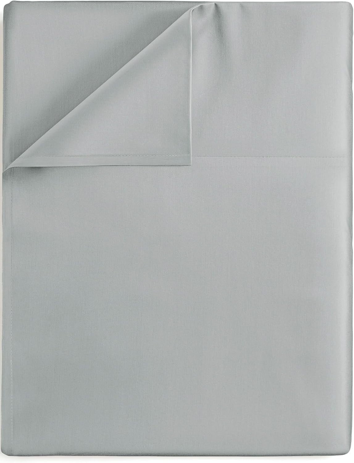 Premium Egyptian Cotton Queen Size Flat Sheet Only - Hotel Style 100% Egyptian Cotton Sheet, Soft & Breathable, Sateen Weave 800 Thread Count... - Cooling Hotel Quality Bedding Sheets and Pillowcases - Default Title