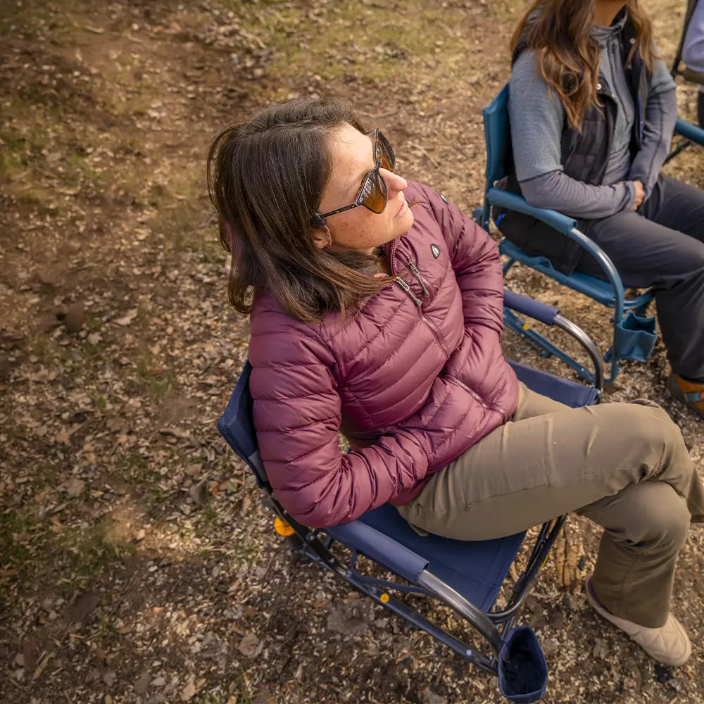Smooth Motion Grab & Go Rocker - Choice 551 - Patented Spring-Action Rocking Chair for Camping Detail