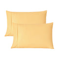 Hotel Collection Solid Print Pillow Cases, King, Beige, 2-Pieces - Ergonomic Memory Foam Pillow for Neck Pain Support - Default Title