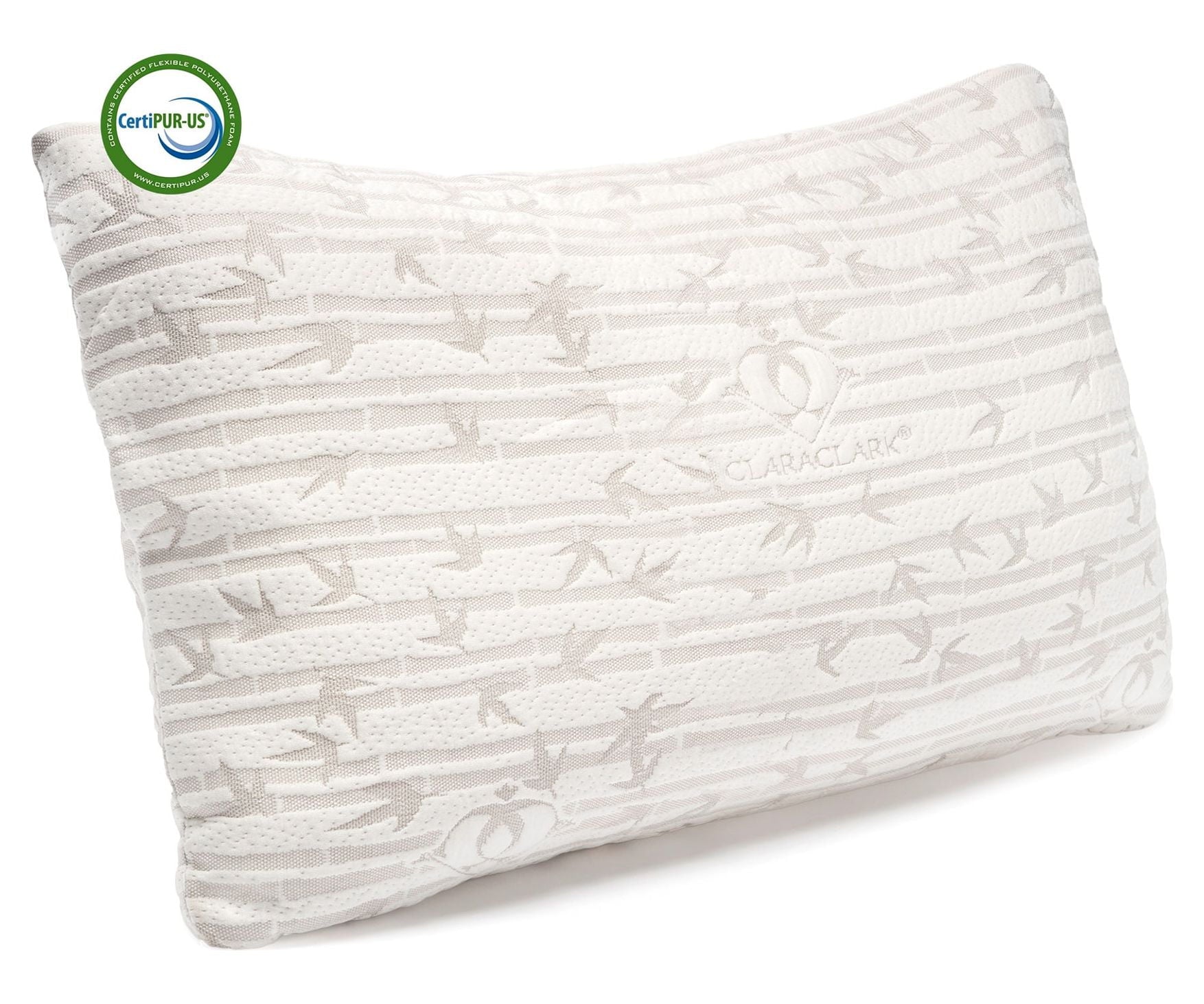 Fluffy Shredded Bed Pillow, Bamboo Pillows for Bed, Queen Size Pillows - Hotel Quality Plush Sleeping Pillows - Default Title
