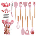 Professional Grade 32 PCS Silicone Cooking Utensils Set, 446°F Heat Resistant for Nonstick Cookware - Multi-Purpose Hand Tool for Daily Meal Prep - Default Title