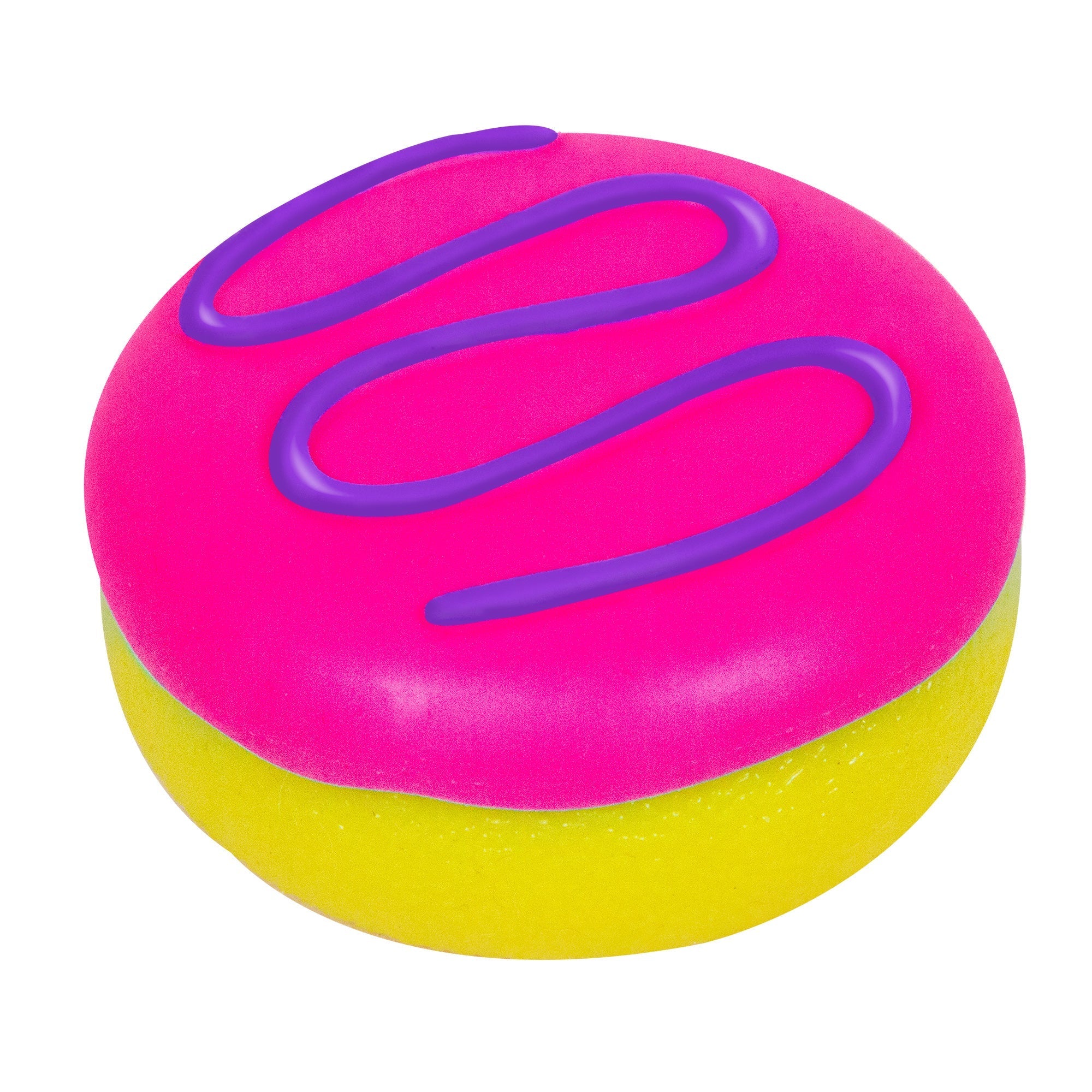 Deliciously Squishy Jelly Dohnut NeeDoh | Signature Seaside Lane - Fun Food Fidget Cookie Squishable Toy Detail