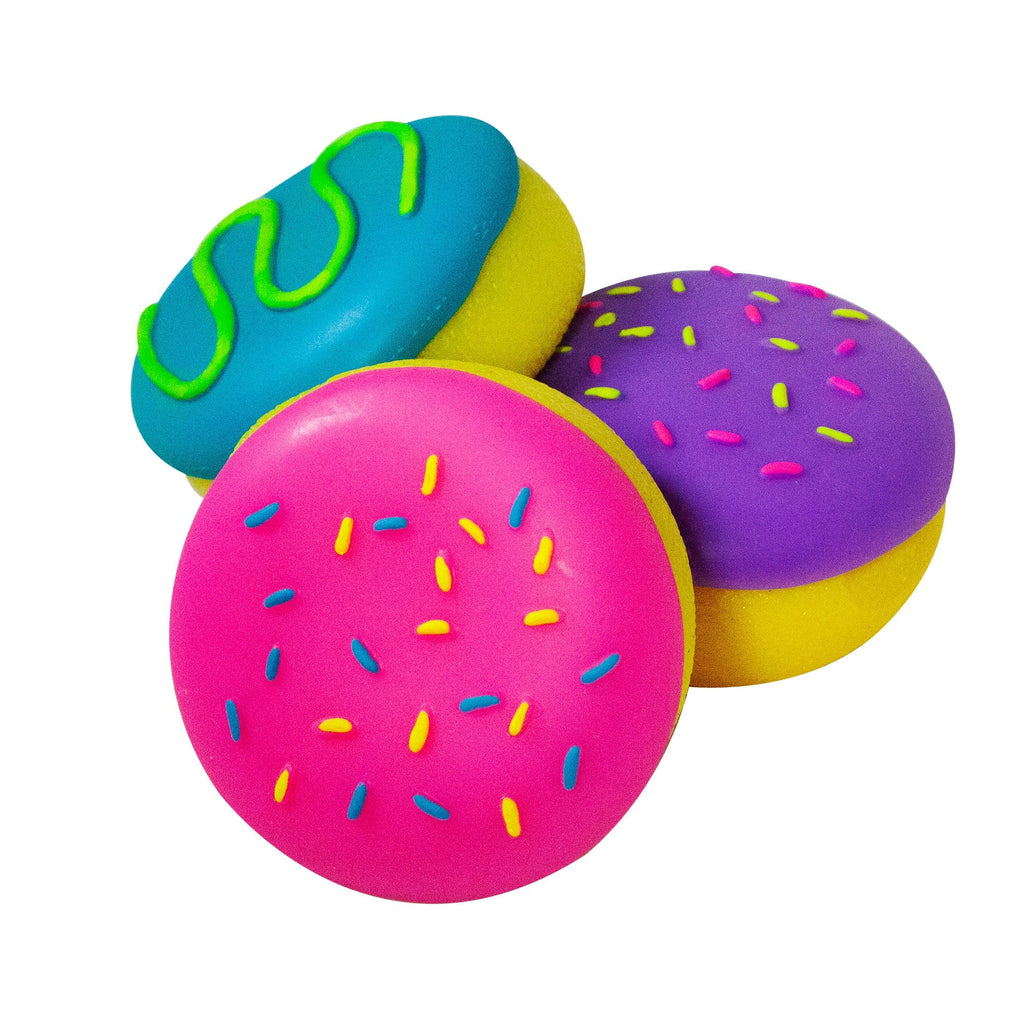 Deliciously Squishy Jelly Dohnut NeeDoh | Signature Seaside Lane - Fun Food Fidget Cookie Squishable Toy Detail
