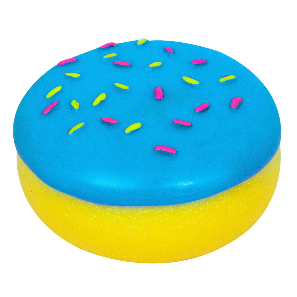 Deliciously Squishy Jelly Dohnut NeeDoh | Signature Seaside Lane - Fun Food Fidget Cookie Squishable Toy Detail