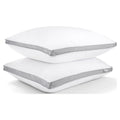 Hotel Collection 2 Pack Cotton Down Alternative Pillows,Queen Size Bed Pillows Gusseted Hypoallergenic - Hotel Quality Plush Sleeping Pillows - Default Title