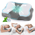 Ergonomic Memory Foam Memory Foam Cervical Pillow for Sleeping Support - Orthopedic Bed Pillow for Neck, Shoulder Pain Relief, Adults, Side... - Hotel Quality Plush Sleeping Pillows - Default Title