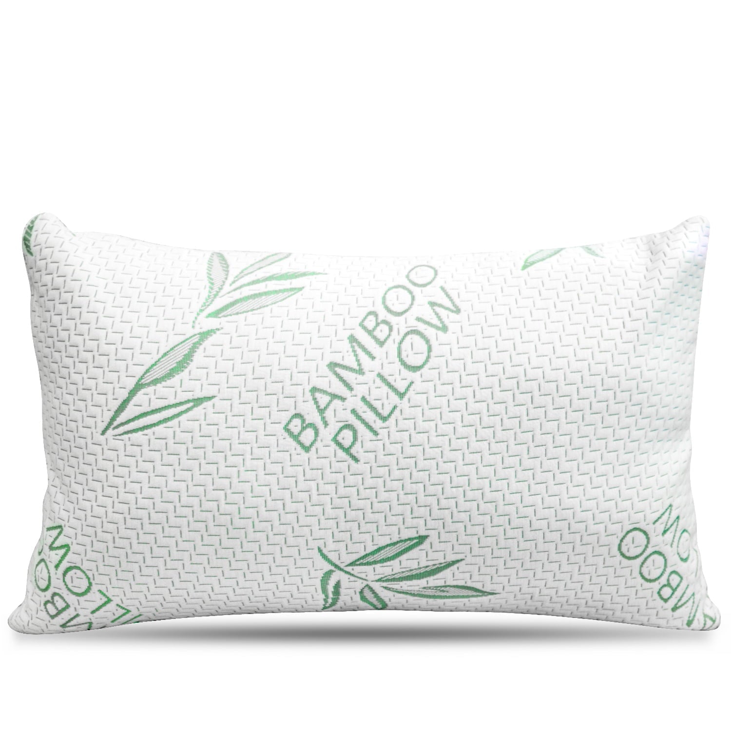 Decorative Plump King Size Pillow, Memory Foam Bed Pillows with Washable Pillowcases, King - Hotel Quality Plush Sleeping Pillows - Default Title
