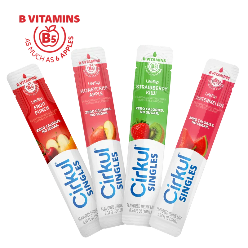 Zero-Calorie 16-Pack  Singles LifeSip Bundle TIN3 - Vitamin-Infused Natural Refreshing Flavor Core - Default Title
