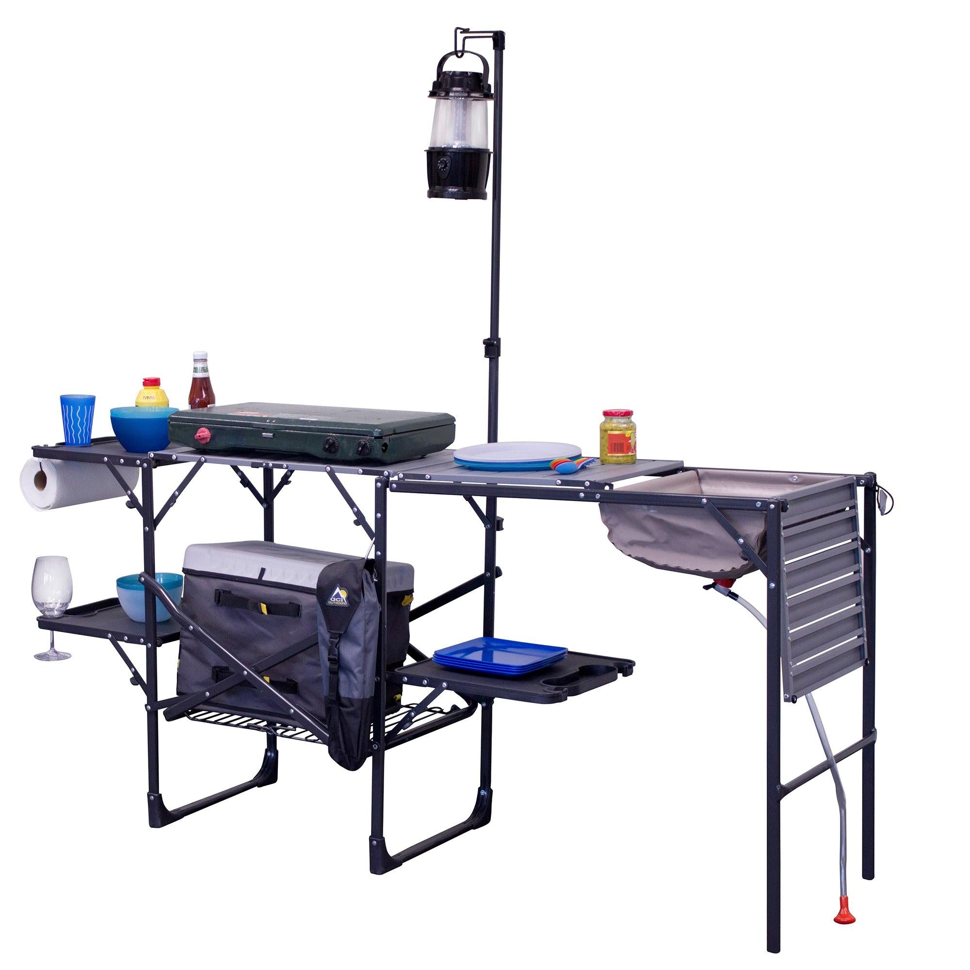 Heat-Resistant Tool Master Cook Station - Choice 171 - Portable Compact BBQ Grilling Tool Set Detail