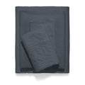 Premium Egyptian Cotton Microfiber Bed Sheet Set, Grey Stone, Full, 4 Pieces - Cooling Hotel Quality Bedding Sheets and Pillowcases - Default Title