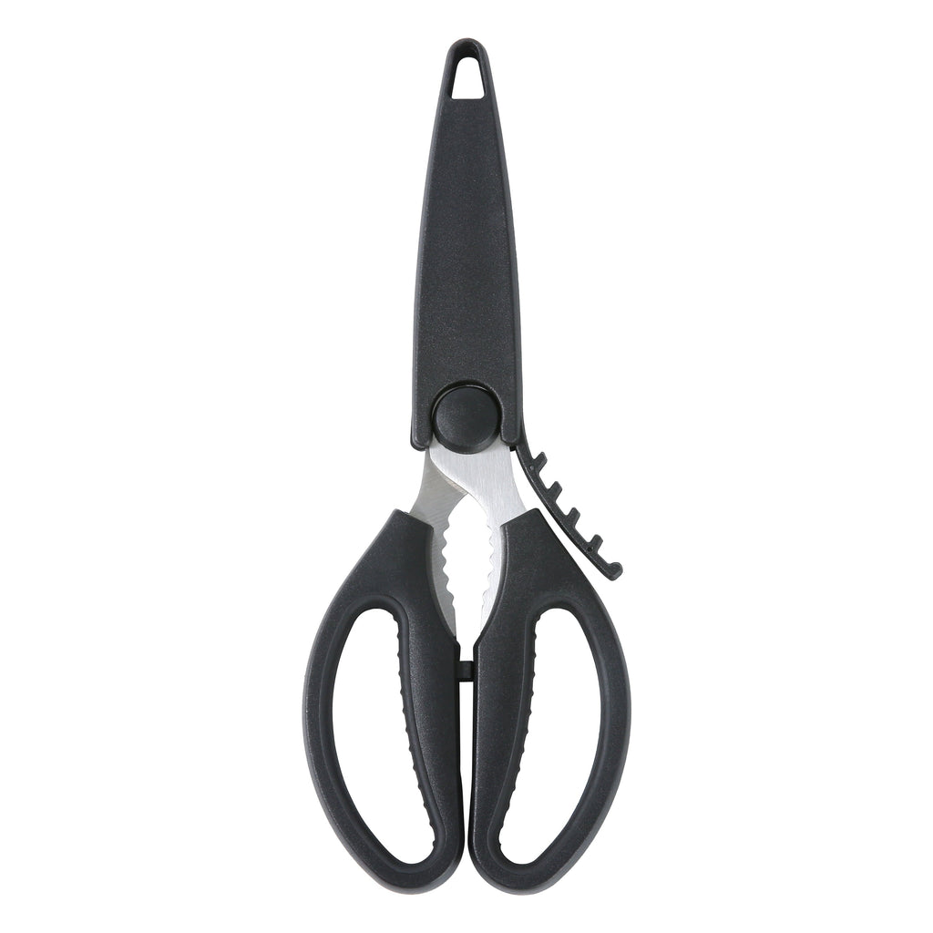 Time-Saving Stainless Steel Multi-Purpose Kitchen Shears with Grip 1 Each - Innovative Kitchen Helper for Modern Cooking - Default Title