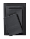 Premium Egyptian Cotton Microfiber Bed Sheet Set, Queen, Rich Black, 4 Piece - Breathable Egyptian Cotton Flat & Fitted Sheets - Default Title