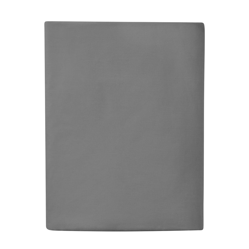 Premium Egyptian Cotton Solid Soothing-Gray Cotton Blend Fitted Sheet, Twin/Twin XL - Luxury Bed Sheet Set with Deep Pockets - Default Title