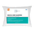 Decorative Plump Back & Side Sleeper Bed Pillow, Standard/Queen - Extra Firm Support - Ergonomic Memory Foam Pillow for Neck Pain Support - Default Title