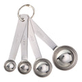 Innovative Kitchen Stainless Steel 4-Piece Nesting Measuring Spoons Set, Stainless Steel Finish - Kitchen Gadget Tool for Quick Food Prep - Default Title