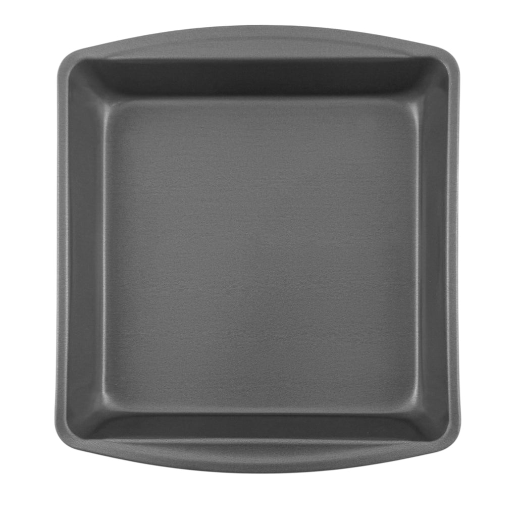 Innovative 9" x 9" x 2" Nonstick Square Cake Pan, Gray - Multi-Functional Manual Food Chopper & Slicer - Default Title