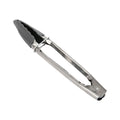 Heavy Duty Stainless Steel and Silicone Mini Food Tongs Grey - Professional Kitchen Tool for Culinary Enthusiasts - Default Title
