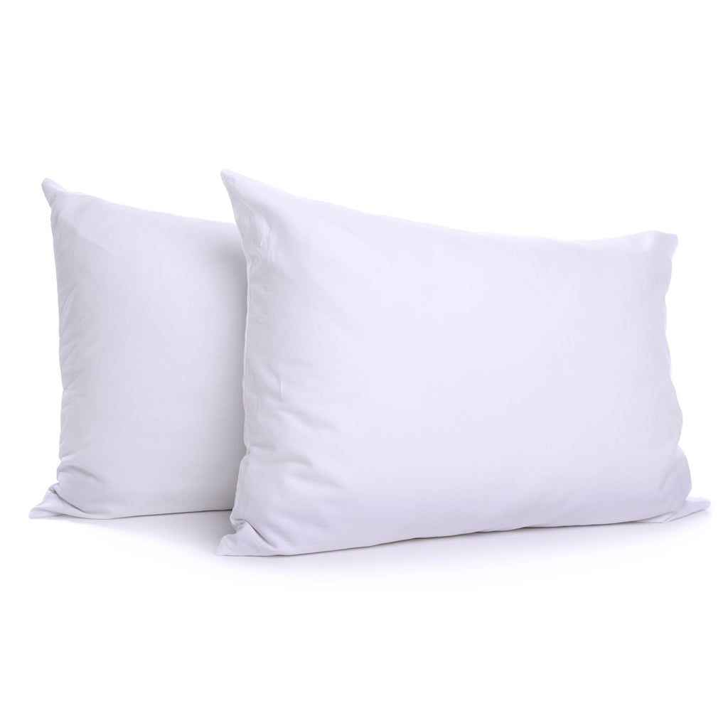 Orthopedic Support 2-Pack Down Alternative White Bed Pillows, Standard - Orthopedic Shredded Foam Bed Pillow Set - Default Title