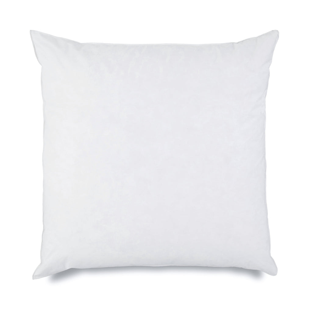 Fluffy Shredded Down Alternative White Euro Pillow Insert 26x26 – Soft & Durable - Ergonomic Memory Foam Pillow for Neck Pain Support - Default Title