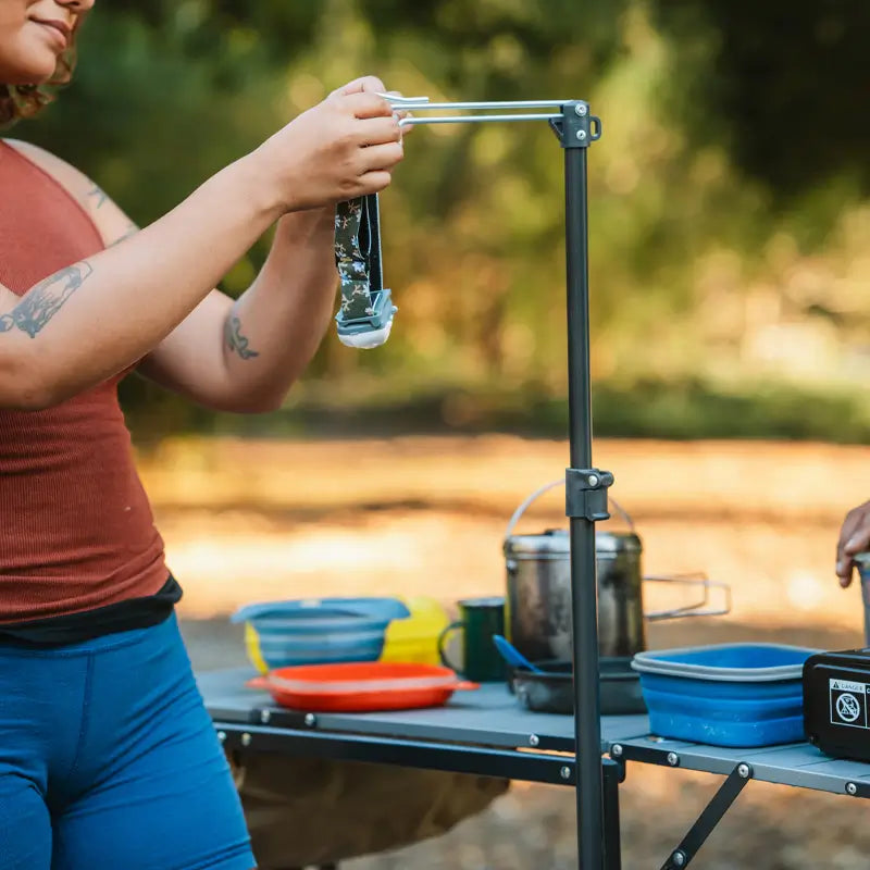 Heat-Resistant Tool Master Cook Station - Choice 171 - Portable Compact BBQ Grilling Tool Set Detail