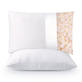Fluffy Shredded Shredded Memory Foam Pillow 2 Pack Pillow for Bed, Side, Back and Stomach Sleepers, CertiPUR-US Certified 28"x20" - Hotel Quality Plush Sleeping Pillows - Default Title
