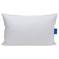 Ergonomic Memory Foam Linen Premium Goose Down Feather Pillow for Bed, Soft & Supportive, Standard Size, White - Orthopedic Shredded Foam Bed Pillow Set - Default Title