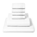 Premium Egyptian Cotton Iconic 6 Piece Bed Sheet Set Brushed Microfiber, Deep Pocket, Queen, White - Breathable Egyptian Cotton Flat & Fitted Sheets - Default Title