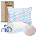Orthopedic Support Pillows for Sleeping (2-Pack), Luxury Hotel Pillows Queen Size Set of 2,Bed Pillows for Side and Back Sleeper (Queen) - Decorative Throw Pillow Cushion for Sofa & Bed - Default Title