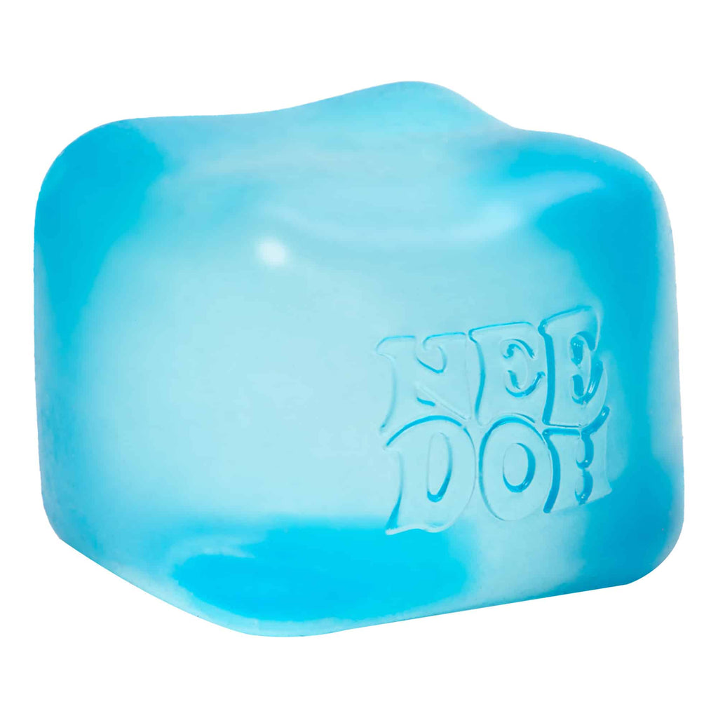 Squishable Nice Cube NeeDoh Nice Cube | Series Elm Bridge - Nice Cubes Clear Satisfying Crunch Stress Toy Detail