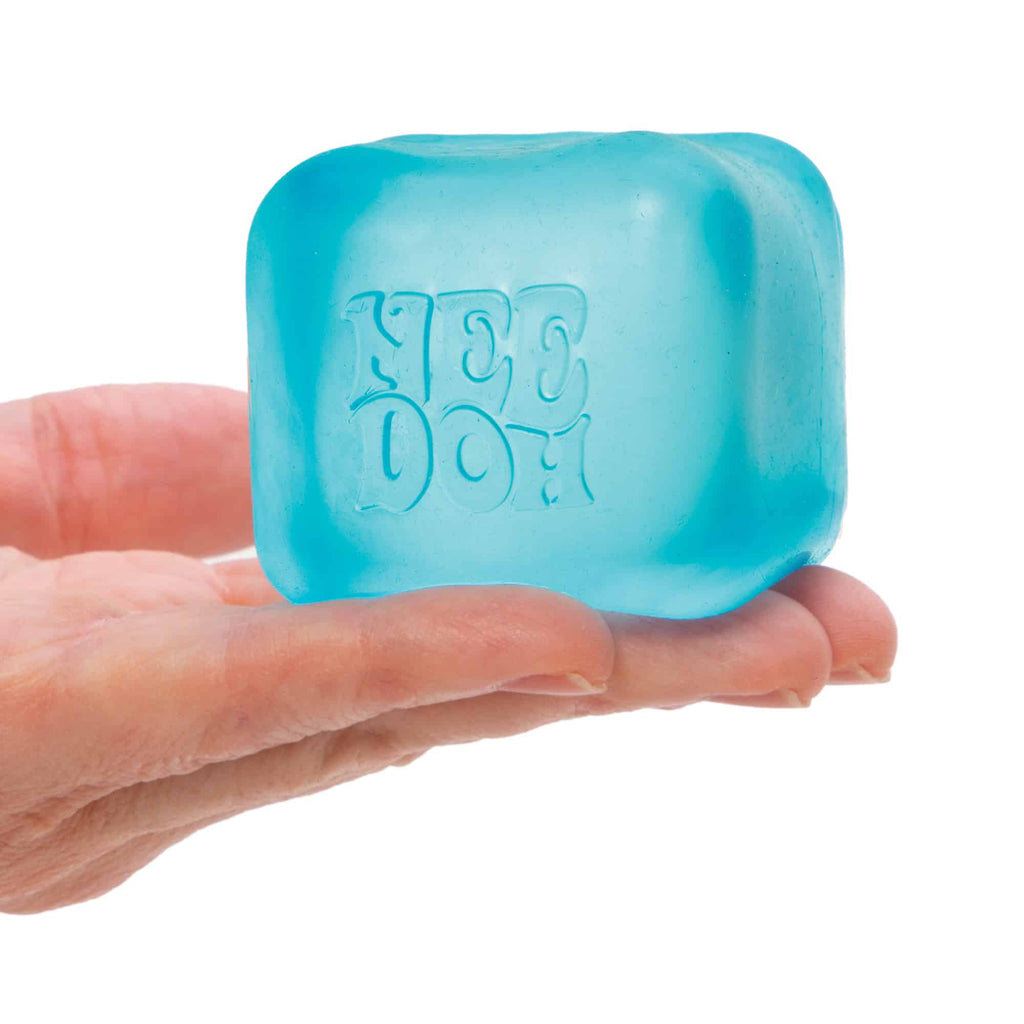 Squishable Nice Cube NeeDoh Nice Cube | Series Elm Bridge - Nice Cubes Clear Satisfying Crunch Stress Toy Detail